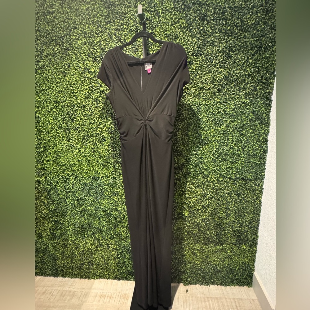 Elegant Black Stretch Jumpsuit